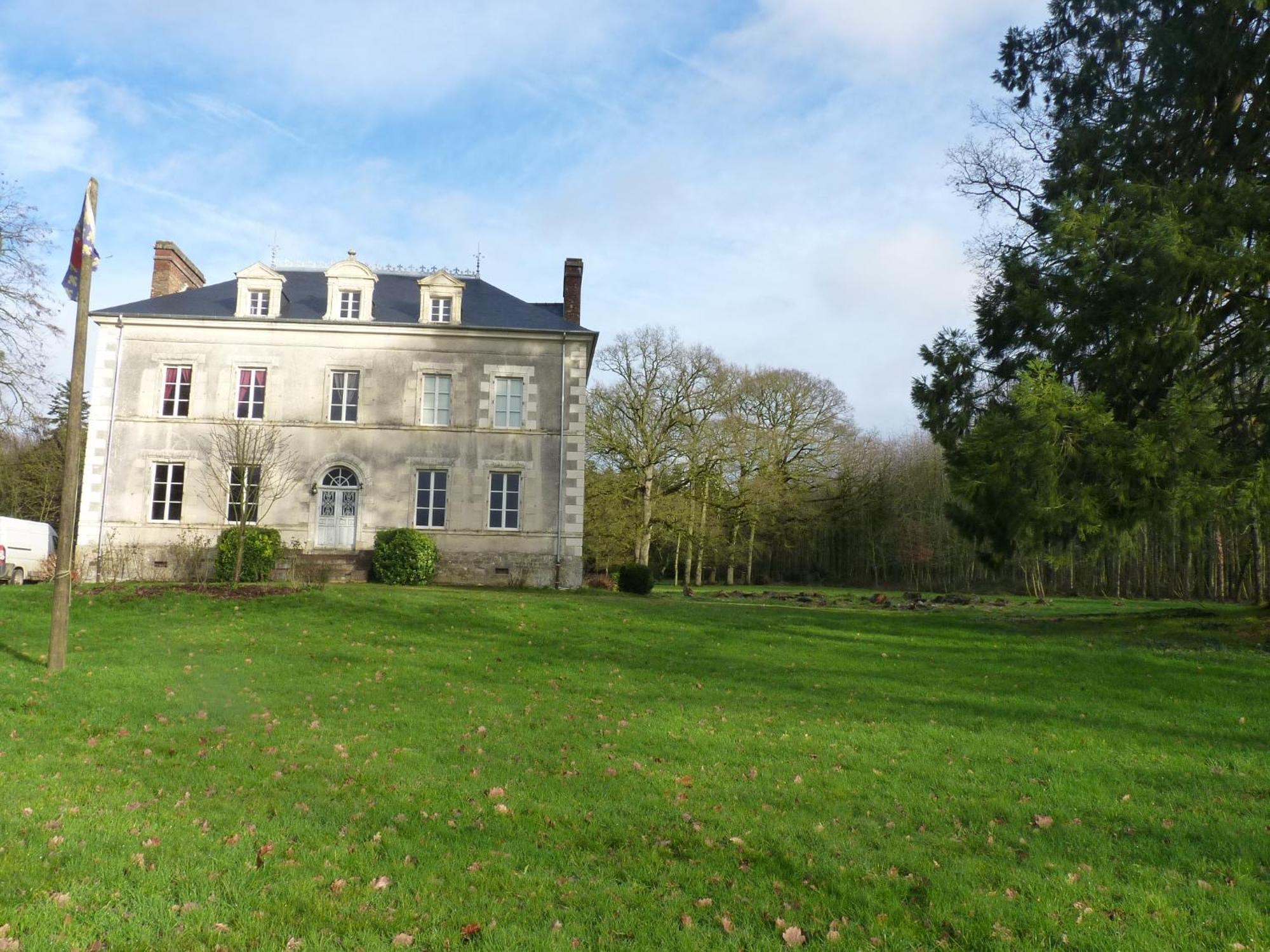 Chateau De Craon Comblessac Екстериор снимка